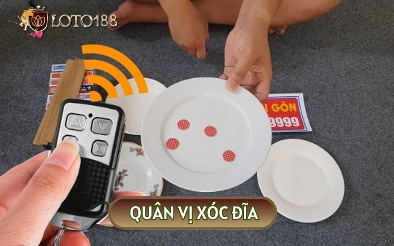 Quân vị xóc đĩa là thiết bị tích hợp nam châm nhằm giữ nguyên kết quả ban đầu