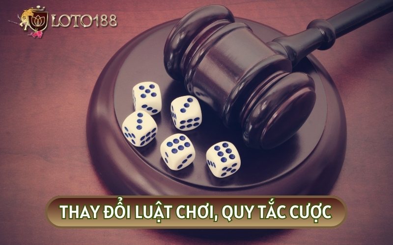 Miễn trách nhiệm đối với việc thay đổi luật chơi và quy tắc