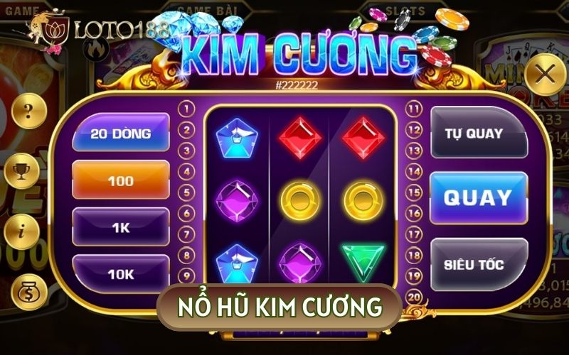 Nổ hũ Kim Cương cũng được nhiều người yêu thích bởi tỷ lệ RTP cao lên tới 98,1%